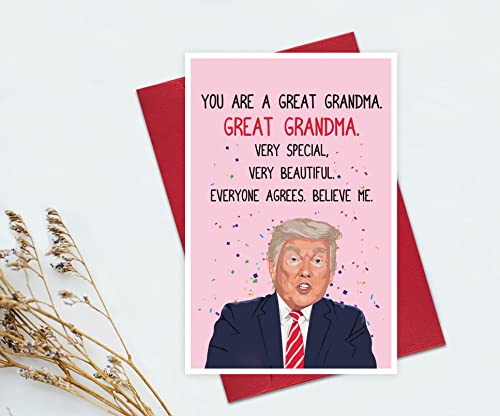 You Are A Great Grandmother, Mothers Day Card For Grandma, Birthday Card For Grandma #TOP3