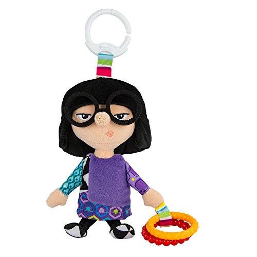 Lamaze Disney/Pixar Clip & Go, Edna Clip-On Stroller Toy