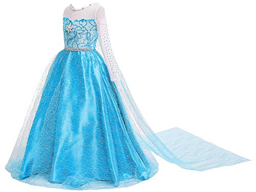 Costume da principessa Elsa per festa di