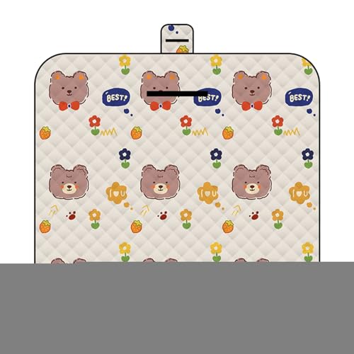 Coperta da picnic impermeabile, coperta con, tappetino da gioco con motivo animale, 150 x 198 cm, impermeabile, lavabile, a prova di sabbia, per esterni, divano, campeggio, escursionismo, parco