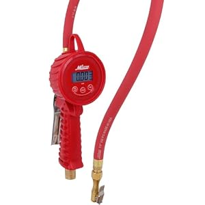 Milton 555e: Precision Digital Tire Inflator, Air Pressure Gauge, Grip-Head Air Chuck, 20" Hose, 1/4" Npt, W/Extreme ± 0.1& Accuracy, 10-120 Psi — photo 2 of 6