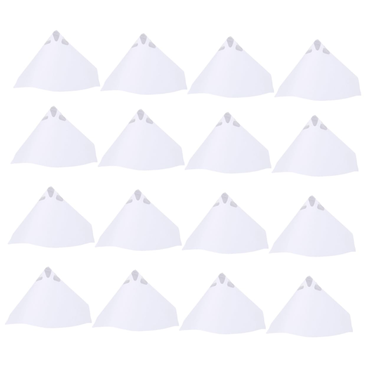 HOLIDYOYO Multi-Purpose Paint Filter Paper Funnel 120pcs Mesh Strainers Oil Paint Strainer for Art Science