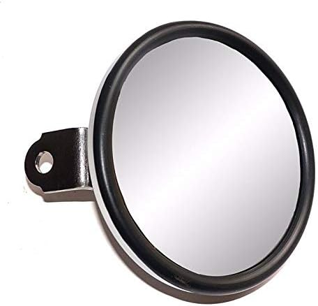 Universal 5" Round Chrome Convex Golf Cart Mirror fits Club Car, EZGO,Yamaha