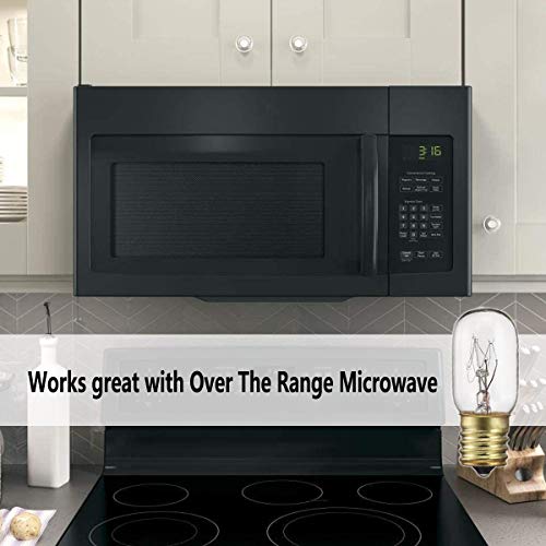 40 Watt Appliance Light Bulb,High Temp Resistance Microwave Oven Bulb, E17 Indicator Intermediate Base T8 Tubular Incandescent Light Bulbs,Dimmable (Pack Of 8) #TOP4