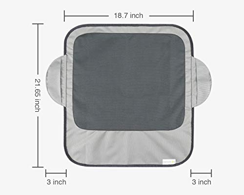 Minnebaby Extra Large Booster Chair Protector Cover, Dining Chair Seat Cover For Booster Seat, Grey #TOP3