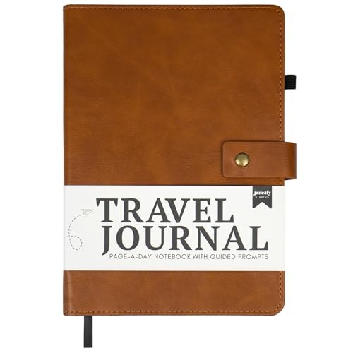 Jamsify Studios Travel Journal with Prompts -...