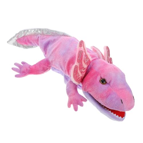 BESTonZON Animales Juguetes De Marionetas Animal De Peluche De Juguete Juguete Educativo Salamandra Marioneta De Mano Salamandra Marioneta Reptil Marioneta De Mano Adorable Marioneta De