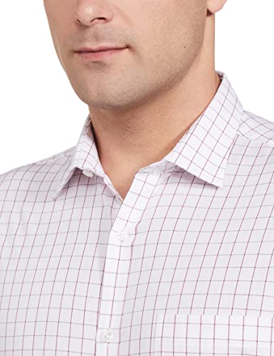 Image of Park Avenue Men's Checkered Slim Fit Shirt