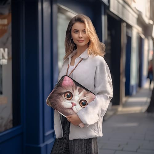 Funda para portátil Cute Cat 13-14 pulgadas impermeable miniatura 7