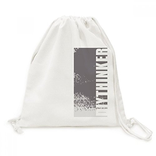 Toile sac à cordon voyage avec motif artistique de plantes pour le quotidien