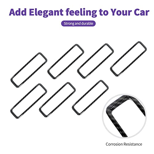 Image of Carbon Fiber Hood Vent Cover Cowl Panel Vent Cover Trim Fit for 2018-2026 Jeep Wrangler JL JLU & Gladiator JT Exterior Accessories