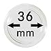 Produktbild Lindner Münzkapseln für Münzen Ø 14 - 50 mm. Zur Wahl per 1, 5, 10, 100 Stück (36 mm - per 10)