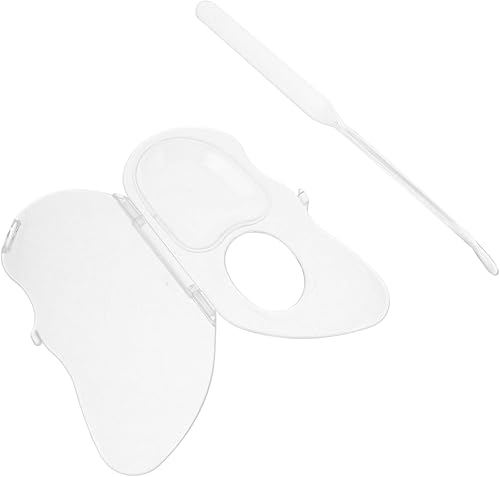 Makeup Mixing Palette Nail Art Palette Makeup Artist Must Have Tools Acrylic Blending Plate for Foundation Eye Shadow Beginner-Friendly Design