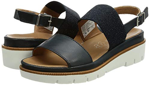 Marc Shoes Rosa, Sandali Donna, Leather Blue, 42