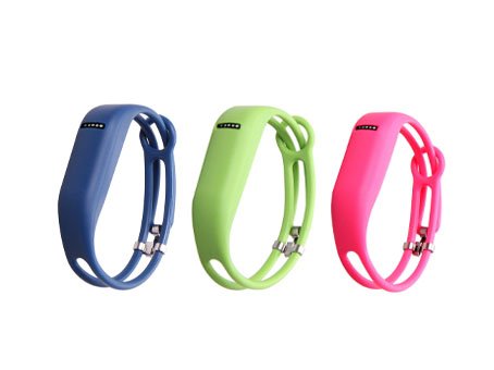 I-SMILE 3PCS Replacement Bands with Metal Clasps for Fitbit Flex, Set of 3 with 2 Piece Silicon Fastener Ring 4, Large