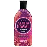 Aloha Hawaii Waikiki Tanning Lotion, Step 2, 400X Plateau-Busting Island Dark Bronzer with Kukui, Carrot Oil & Coconut Hydration, 10 Fl Oz