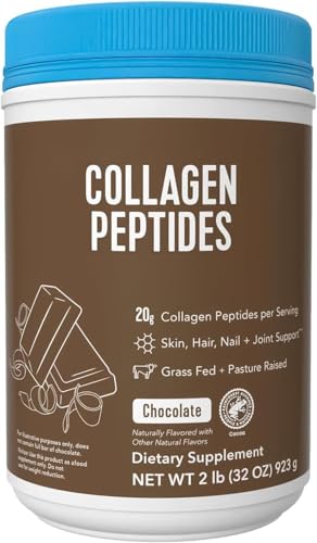 Vital Chocolate Protein Collagen Peptides, Pasture Raised, Grass ...