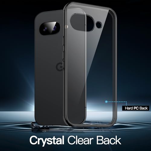 Image of JETech Case for Google Pixel 9a, Anti-Yellowing, Black