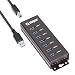 USBGear 7-Port USB 3.0 Charging and SuperSpeed Mountable Data Hub USBGear