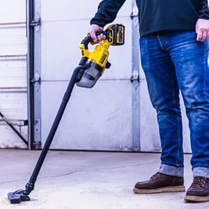 DEWALT 20V Vacuum, Cordless Handheld Vacuum, HEPA, Battery Not Included (DCV501HB) DEWALT 20V Vacuum Cordless Handheld Vacuum HEPA Battery Not Included DCV501HB