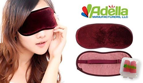 Magnetic Eye Mask Plus Ear Plugs for Great Sleeping Offers Relief from Migraines; Ideal for children; Relax and Fall Asleep Quickly; Get A Good Night's Sleep and Wake up Refreshed Now!