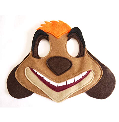 Meerkat Costume Mask, Kids Or Adults Size Felt Fabric, Word Book Day #TOP13