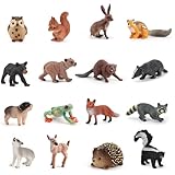 🐿️Vielseitige Verwendung: Tierfiguren Klein kann nicht nur als Werkzeug für die frühkindliche Bildung dienen, um den Horizont der Kinder zu erweitern und ihre Vorstellungskraft zu entwickeln. Tierfiguren kann auch zur Kuchendekoration verwendet werden, als Geburtstagsgeschenk für Kinder oder als perfekte Wahl für die Inneneinrichtung.