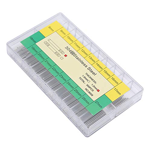 ZJchao Pasador de Reloj Pasador de Fricción Barra de Fricción, Banda de Barra de Fricción Pasador de Reloj Reemplazo de Barra de Fricción 1,2 Mm de Espesor Pasador de Pulsera de Reloj