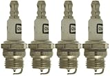 For Champion DJ6J-4PK Copper Plus Small Engine Spark Plug- 851 (4 Pack)