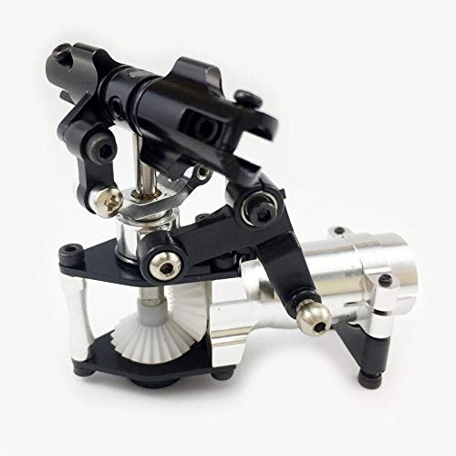 Colore: argento e nero warmshop888 for Tarocchi 450 PRO Metallo Coda Rotore Versione Tubo di Coppia for Trex 450 Elicottero rc Aereo Effettivo ( Color : Black )