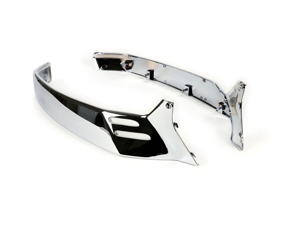 MOTO NOSTRA Seitenverkleidung Set chrom kompatibel für Vespa GTS 125-300, Vespa GTS Super 125-300, Vespa GTS Super Sport 125-300, Vespa GTV 125-300