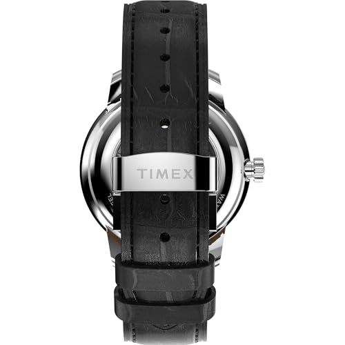 Image of TIMEX Waterbury Metropolitan Mechanical Automatic Watch for Men with Round Dial & Water Resistant Man's Wrist Watches