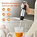 Imagen de Ibergrif Batidora de Mano 1000W de Acero Inoxidable para Uso Diario con Control de Velocidad Progresivo y Botón Turbo para Sopas Purés Smoothies y Salsas