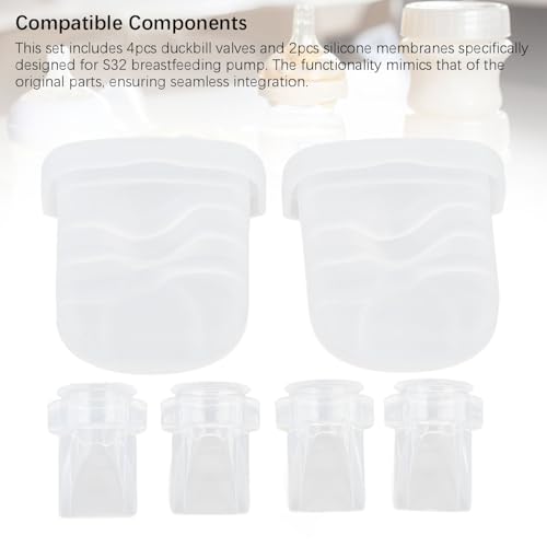 Diafragma de silicona para bomba de leche S32 miniatura 4