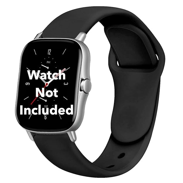 Image of Soft Silicone Strap Replacement Band for Apple || Realme || Boat || Noise || Fireboltt || Amazfit || Samsung || Oneplus Smart Watch Straps