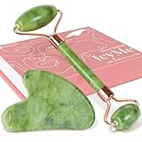 Wir empfehlen Ihnen, die Beauty-Hautpflege-Tools ---- Gesichtsroller und Guasha nach und vor jedem Gebrauch zu waschen. Sie können Jade Roller und Gua Sha mit Wasser waschen oder ein feuchtes Tuch verwenden. Tipps: Die Verpackung kann variieren
