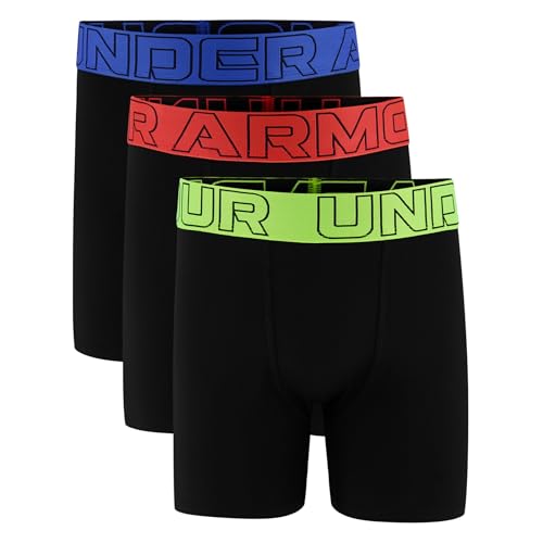 Image of Under Armour Performance Tech- Prints 3-pack (big Kid)