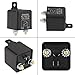 YWBL-WH Car Starter Relay 4 Pin Normal Open Heavy Duty 12V 100A Auto Switches Starters