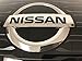 NEW OEM NISSAN ROGUE 2017-2018 FRONT GRILLE EMBLEM - PANEL TYPE - LUXURY MODELS