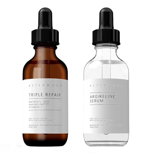 ASTERWOOD NATURALS Triple Repair Matrixyl 3000 and Argireline Peptide 2 oz