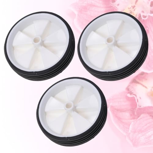 Ruedas de entrenamiento Toddmomy para bicicleta, estabilizadores universales de caucho resistente, juego de 3 pares en blanco miniatura 7