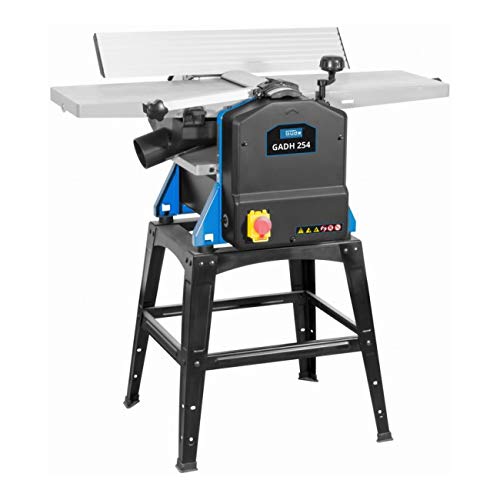 Güde Abricht- & Dickenhobel GADH 254 (1500 W, 8500 min-1 Hobelwellendrehzahl, 2 Messer, 45° max. Anschlagneigung, 6-120 mm Dickenverstellung, Hobelwellenschutz, Sicherheitsschalter, Überlastschalter) Güde Abricht- & Dickenhobel GADH 254 (1500 W, 8500 min-1 Hobelwellendrehzahl, 2 Messer, 45° max. Anschlagneigung, 6-120 mm Dickenverstellung, Hobelwellenschutz, Sicherheitsschalter, Überlastschalter)