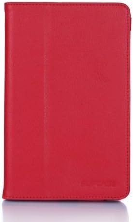 Supcase Google Nexus 7 Tablet Slim Fit Leather Case(Red) with Stand - Black, Sapphire Blue, Green, Purple, Light Blue, Deep Pink, Deep Blue, Red, Pink, Yellow, White