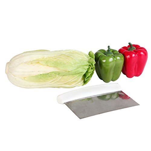 Excellante Dough Scrape Spatulas, Plastic Handle, 6" x 4" - Thumbnail 2