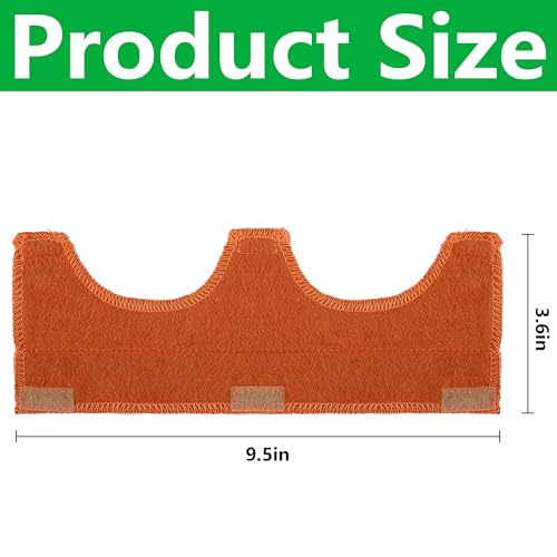 12 Pcs Hard Hat Sweatband- Cotton Washable Hard Hat Self Adhesive Sweat Band Liner- Reusable Hard Hat Helmet Sweat Pads for Hard Hat Accessories