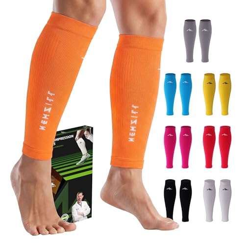 Image of NEWZILL Compression Calf Sleeves (20-30mmHg) for Men & Women - Perfect Option to Our Compression Socks - for Running, Shin Splint, Medical, Travel, Nursing