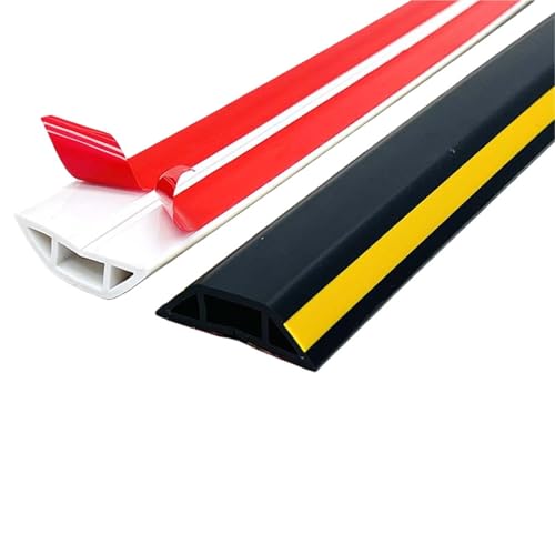 Couvercle câble sol jaune et noir anti chute pour rallonge