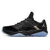Air Jordan 11 CMFT Low - Herren Schuhe Schwarz-Gold DO0613-007 - Größe: EU 42.5 US 9