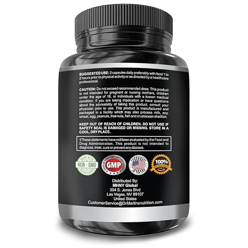 Dr. Martin'S Nutrition C2019 Super Strength 1590Mg Horny Goat Weed 120 Capsules thumb #3
