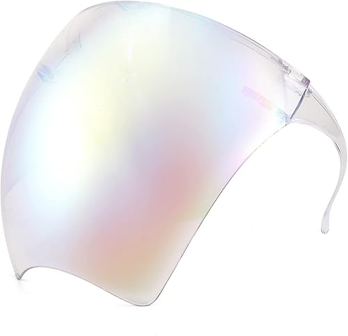 Miniatura 5 de FEISEDY Gafas protectoras para visera facial de cobertura completa, gafas de sol con protección de espejo, antivaho B2781